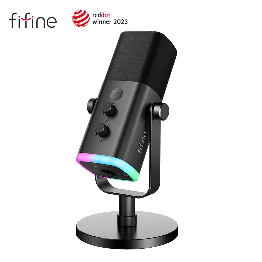 베이스어스 145W 보조배터리 맥세이프 충전기 FIFINE 동적 마이크