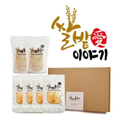 쌀밭애 누룽지 세트 (150g 2봉 + 50g 4봉, 총 6개) 5,750원/3,000원 외 다양