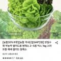 무농약 샐러드 3~5종 1kg