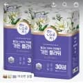 한예지 가든 플라워 롤 화장지 3겹 30m 30롤 2팩 (19,844원/무료)