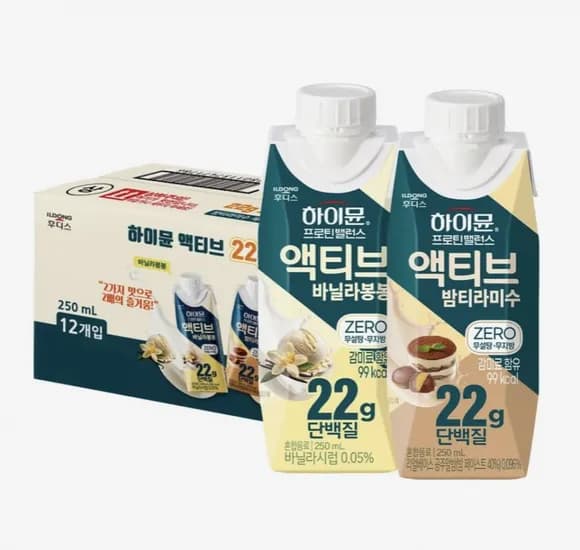 하이뮨 프로틴 밸런스 액티브 22g 12개입 (11,830원/무료)