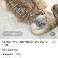 국산 갑오징어 1kg 1~3미