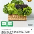 샐러드 채소 상추 쌈채소 800g / kg 무농약 GAP (5,650원/무료)1