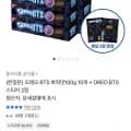 오레오 BTS 호떡맛 100g 10개 + 스티커 2장