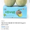 세지멜론 왕대과 사이즈 5kg 2수
