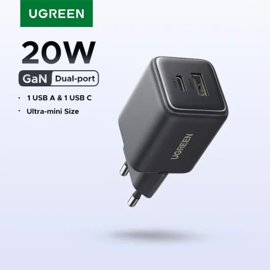 UGREEN 20W GaN 충전기 USB C