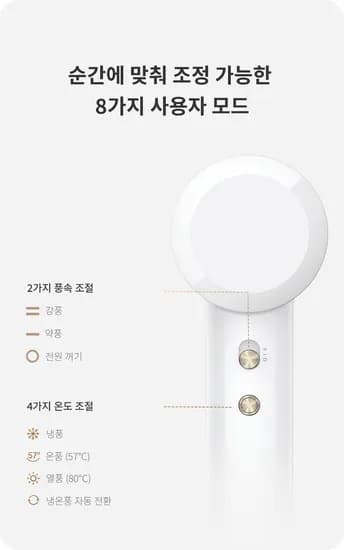 모바 헤어드라이기 Turbo BLDC 음이온 드라이기 (29,000원/무료)