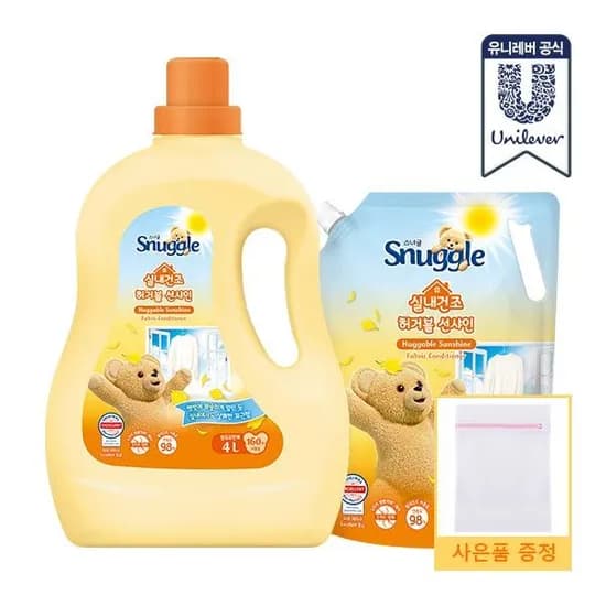 스너글 실내건조 섬유유연제 6.6L (23,976원/무료)