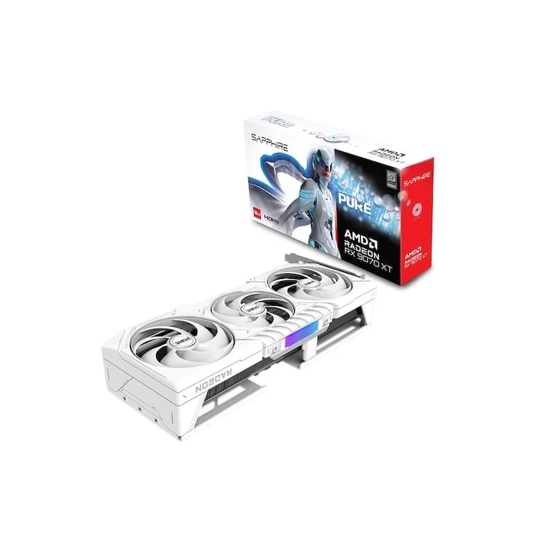 SAPPHIRE 라데온 RX 9070 XT PURE OC D6 6GB