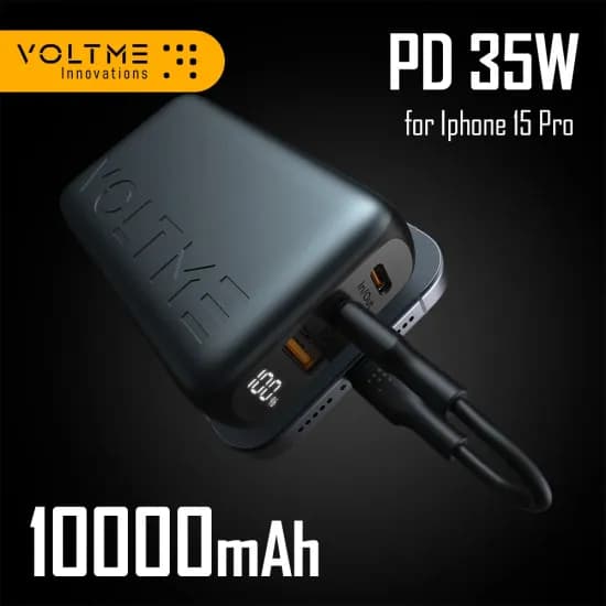 Voltme 35W PD 10000mAh 보조배터리 휴대용 충전기