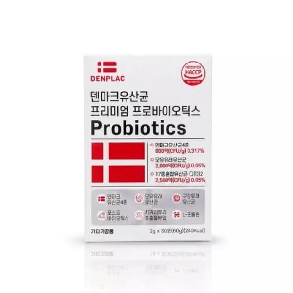 덴마크 유산균 프리미엄 프로바이오틱스 30포 X 6 Box (15,900원/무료)