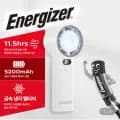 에너자이저 100단 5200mAh 대용량 배터리 급속 냉각 휴대용 손풍기 1+1