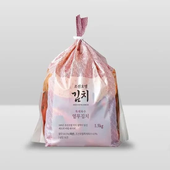 조선호텔 특제육수 열무김치 1.5kg (15,462원/무료)
