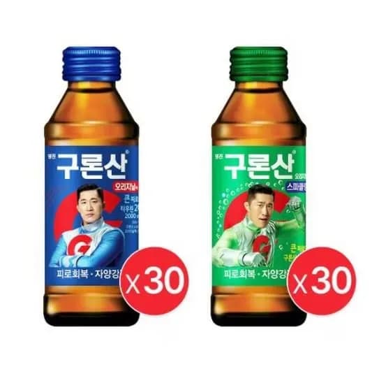 구론산 오리지날액 150ml 30입 + 스파클링 150ml 30입 구론산 오리지날액 150ml 30입 + 스파클링 150ml 30입