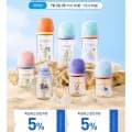 더블하트 모유실감 PPSU 젖병+젖꼭지+빨대컵set모음 160ml/240ml/330ml