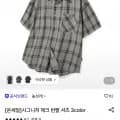 시그니처 체크 반팔 셔츠 (17,890원/무배)