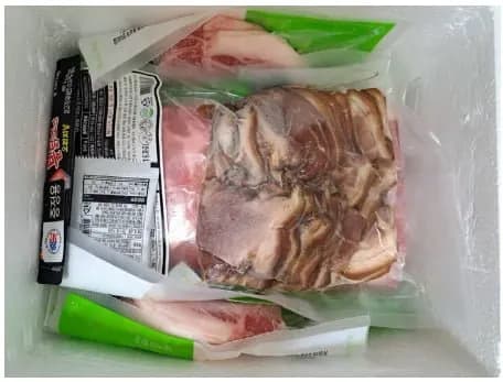 누리푸드 미국산 프리미엄 목살과 앞다리살 250g x 8팩 (총2kg) + 슬라이스 족발 1팩 증정 (18,350원/무료)