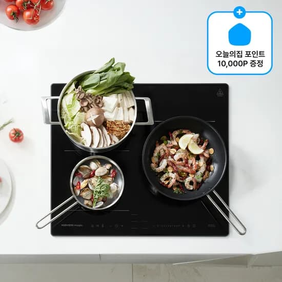 나비엔 매직 올파워 3구 인덕션 ERI-6003AF (299,630원/무료배송)