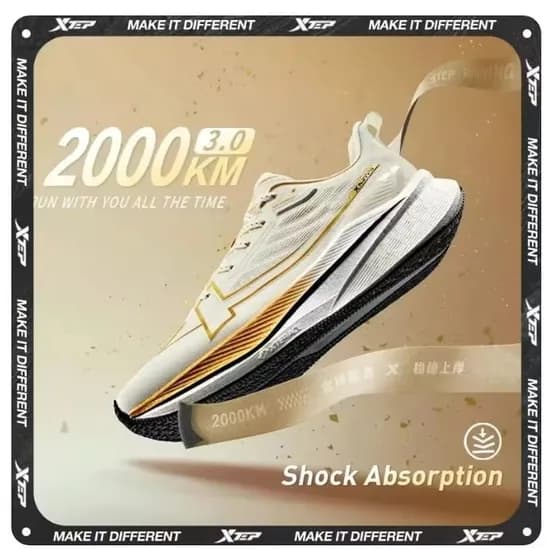Xtep 2,000km 3.0 러닝화 리닝 소프트 워킹화