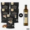 호주산 통마카다미아 200g 로스티드 5봉 +(증정) 마카다미아 오일 500ml 1병 (5,000원/무료)3