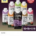 더단백 다크초코 330ml 10팩+250ml 30팩 (53,930원/무료)