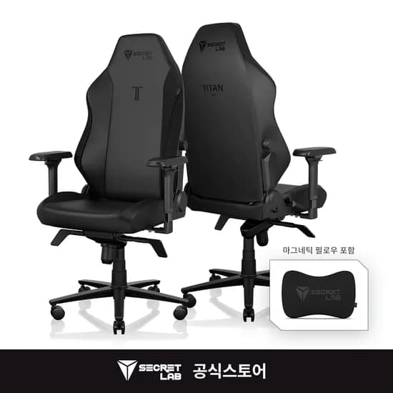 Secretlab TITAN Evo 블랙 에디션 R사이즈 (69,000원/무료)1