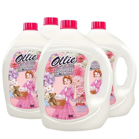 올리 베이비파우더 섬유유연제, 2.5L, 4개입 (4,400/무료)