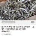 남해안 햇 멸치 고주바 멸치 1.5kg (9,320원/무료)