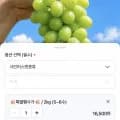 샤인머스켓 2kg (16,500원/무배)