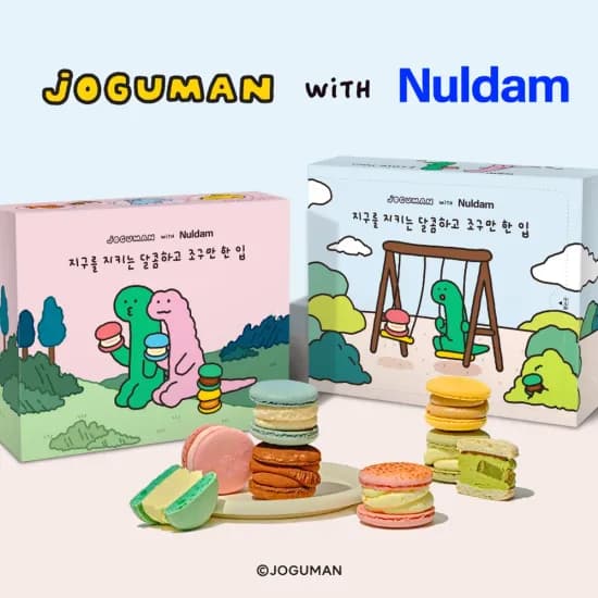널담 휘낭시에 8구 널담 고식이섬유 뚱카롱 16구