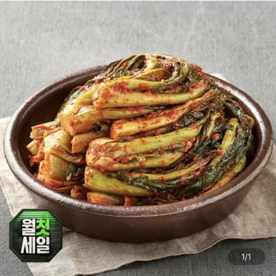 국내산 100% 돌산갓김치 2kg (9,730원/무료)