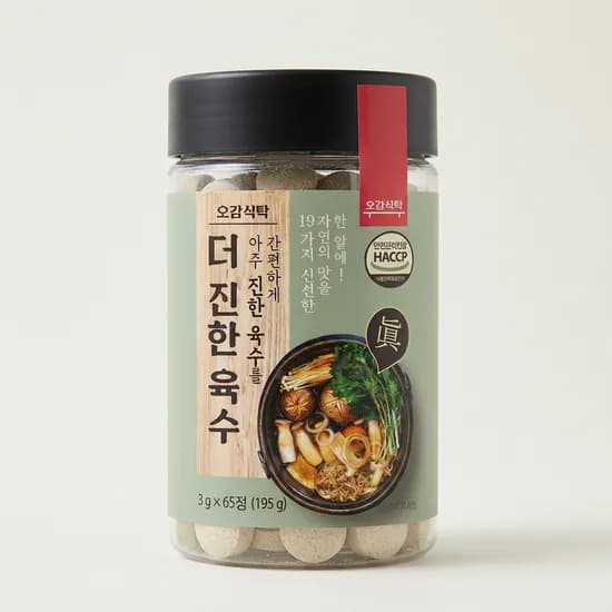 더진한육수 65정+65정 (16,900원/무료)