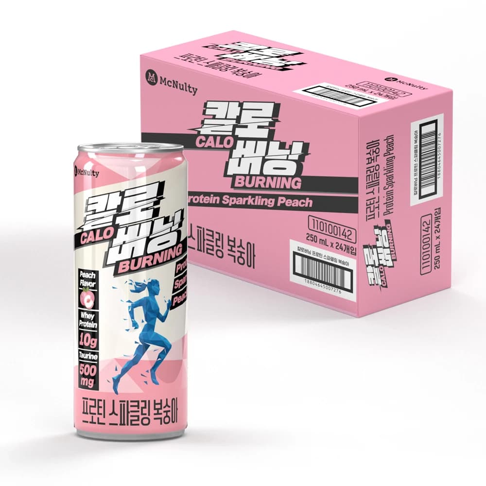 아이워너 맨즈 육각 아령 덤벨 2~10kg 2개 세트 프로틴 스파클링 오렌지 250ml 24개입