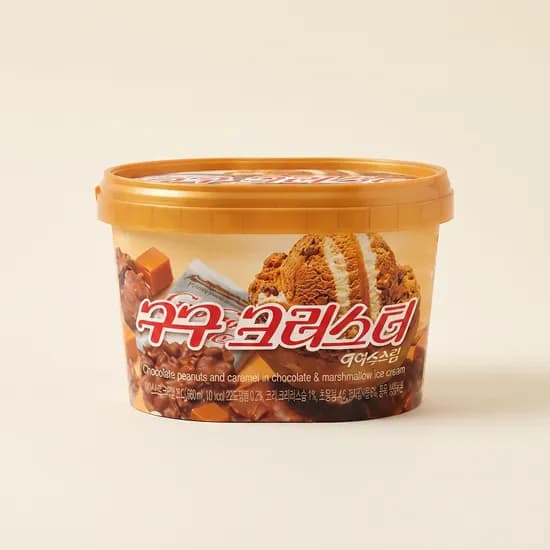 롯데 구구 크러스터 홈 660ml x 3개 (14,500원/무료)