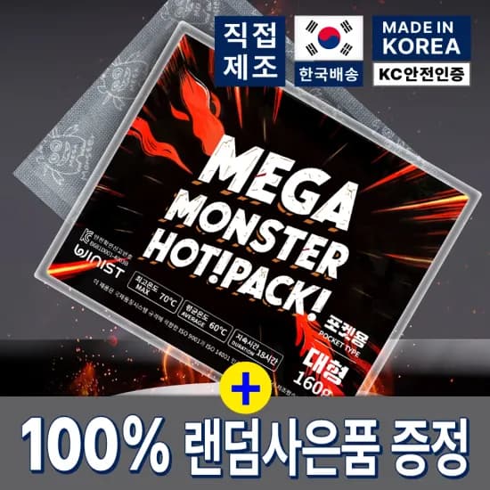 충성 핫팩 100g 50매