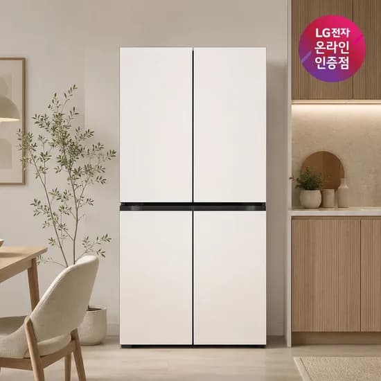 LG 디오스 AI 오브제컬렉션 냉장고 870L 1등급 T876MEE01 (189만원대/무료)