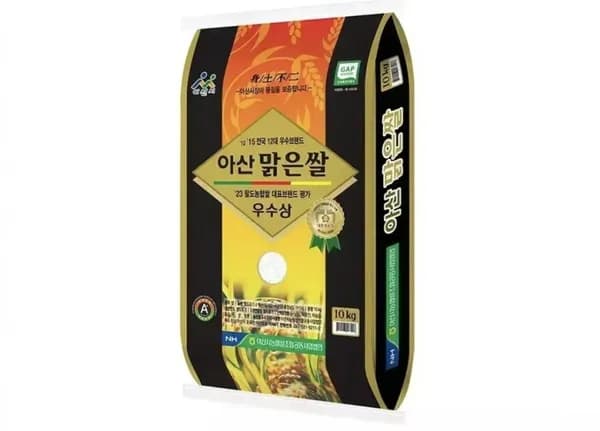 아산맑은쌀 삼광 특등급 10kg (31,510원/무료)