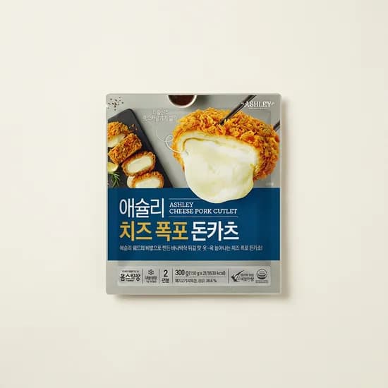 애슐리 치즈 폭포 돈카츠 300g 2개입 2팩 12,990원