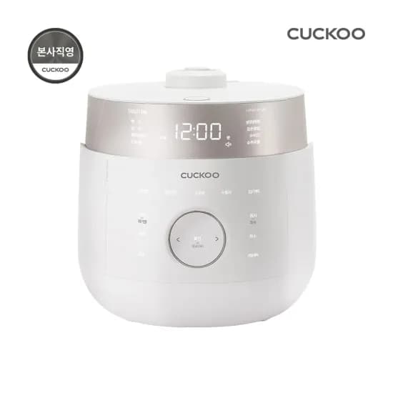 쿠쿠 마스터셰프 6인용 밥솥 그레이스 화이트 CRP-LHR0610FGW
