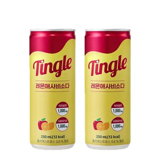 팅글 애사비소다 250ml 60캔