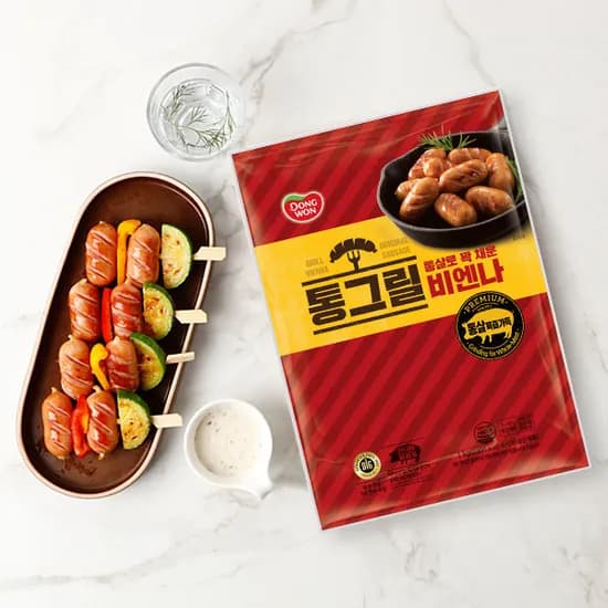 통그릴 비엔나 2kg (16,900원/무료)
