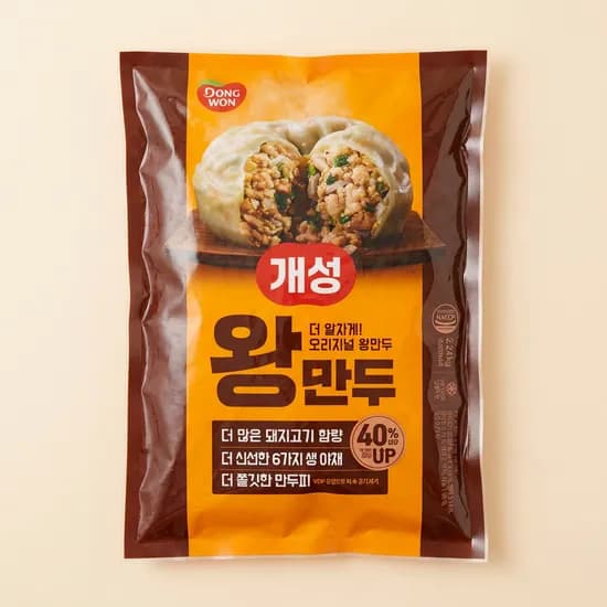 동원 개성 왕만두 2.24kg 2봉 (26,200원/무료)