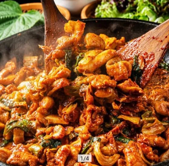 춘천양념닭갈비 600g 4팩 (18,790원/무료)