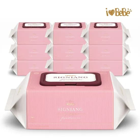 아이러브베베 시그니앙 오로즈 75gsm 10팩 캡형 물티슈 8,910원