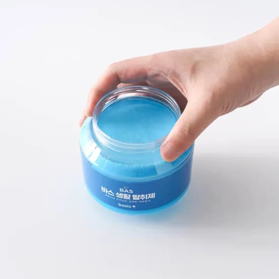 BAS 탈취제 컴팩트 140g 코튼향 2개 레토 벽시계