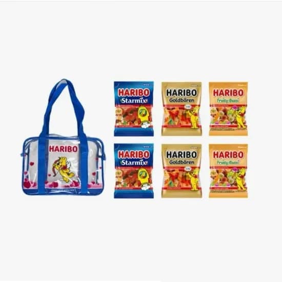 하리보 스타믹스 200g x 2개 + 골드베렌 200g x 2개 + 프루티부시 200g x 2개 (14,900원)