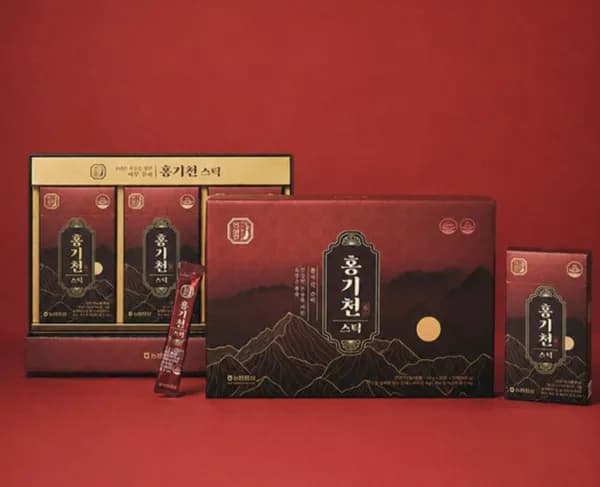 한삼인 홍기천 6년근 홍삼스틱 10ml 30포 1개