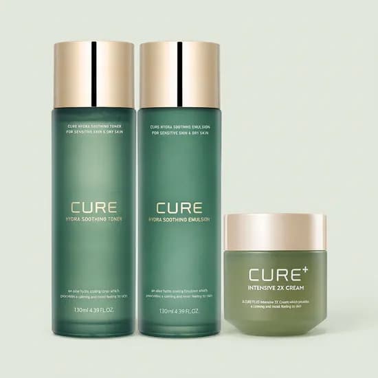 김정문알로에 토너 + 에멀전 + 2X크림 + 사은품 (8,900원/무료)1