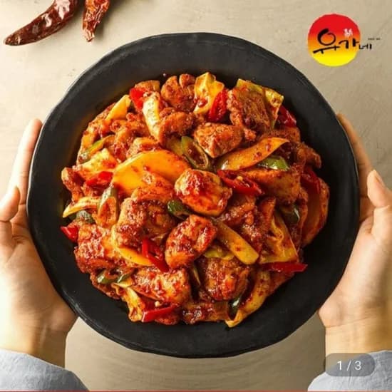 유가네 닭갈비 600g x 5팩 (1,270원/무료)3