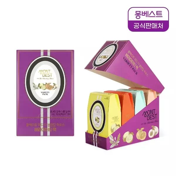 몽베스트 블랜딩 티 홍차 녹차 4종 외 40포